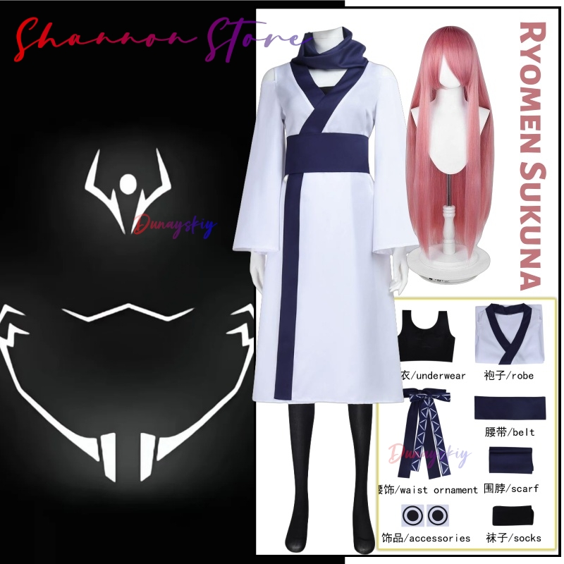 Ryomen Sukuna Cosplay 크리스마스 의상 - Women'S Accessories Clothing ulasan dan harga