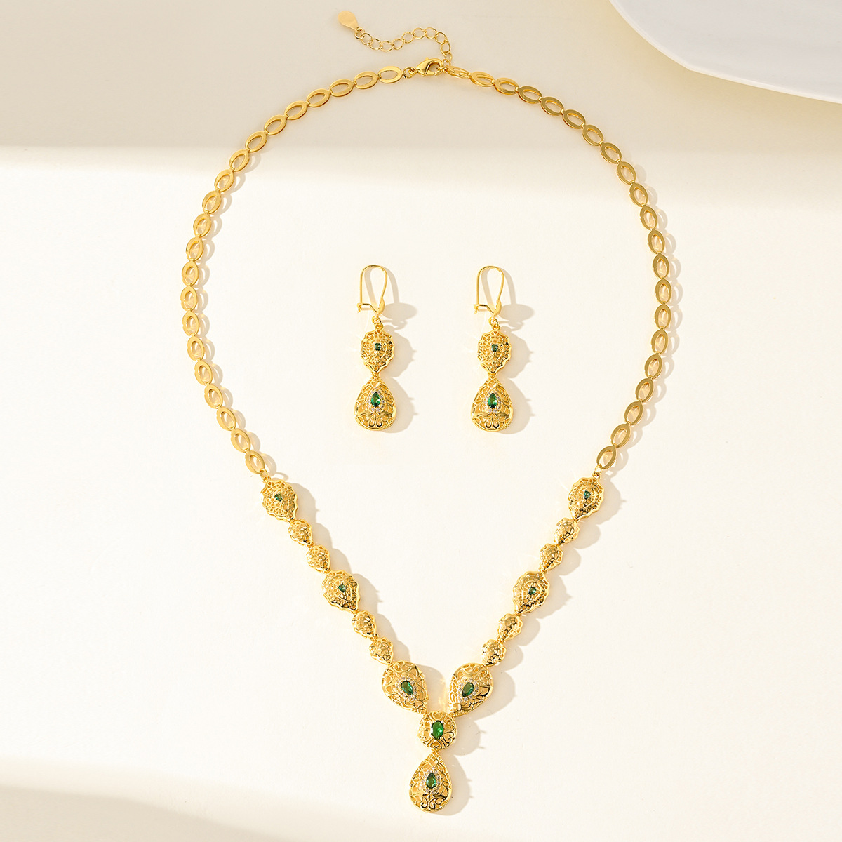 9999 Gold Drip Set - Middle Ea - Women Accessories Dubai ulasan dan harga