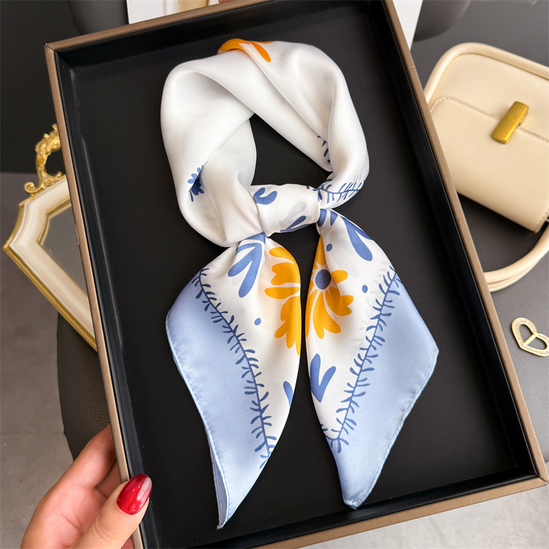 1Pc new printed fashion silk s - Silk Scarf Square ulasan dan harga