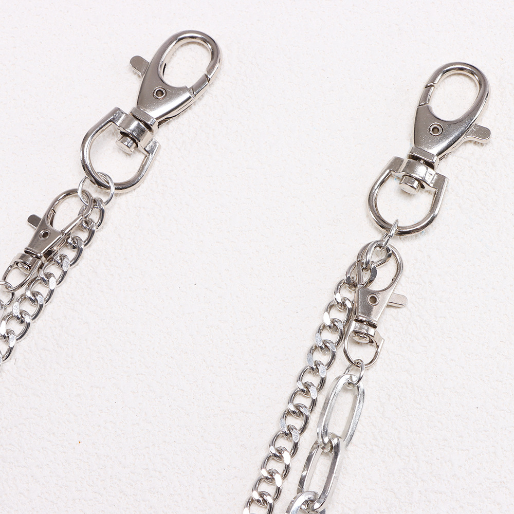 Punk Metal Rivets Pants Chains - Women'S Emo Accessories ulasan dan harga