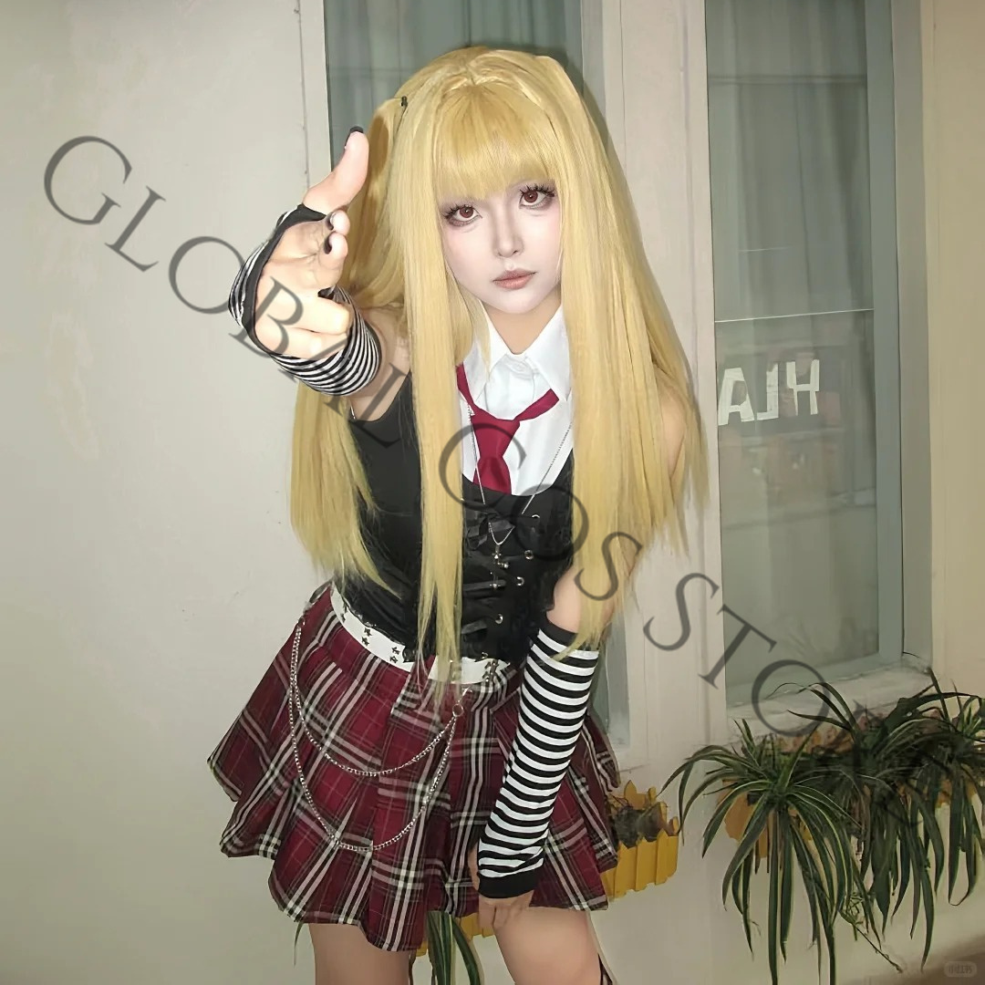 Anime Misa Amane Misamisa Cosp - Women'S Red Accessories ulasan dan harga
