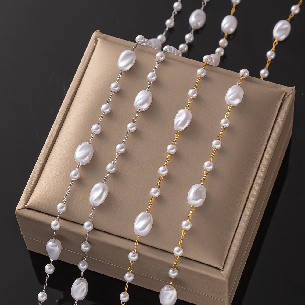 Stainless Steel Baroque Pearl  - Women'S Accessories Clothing ulasan dan harga