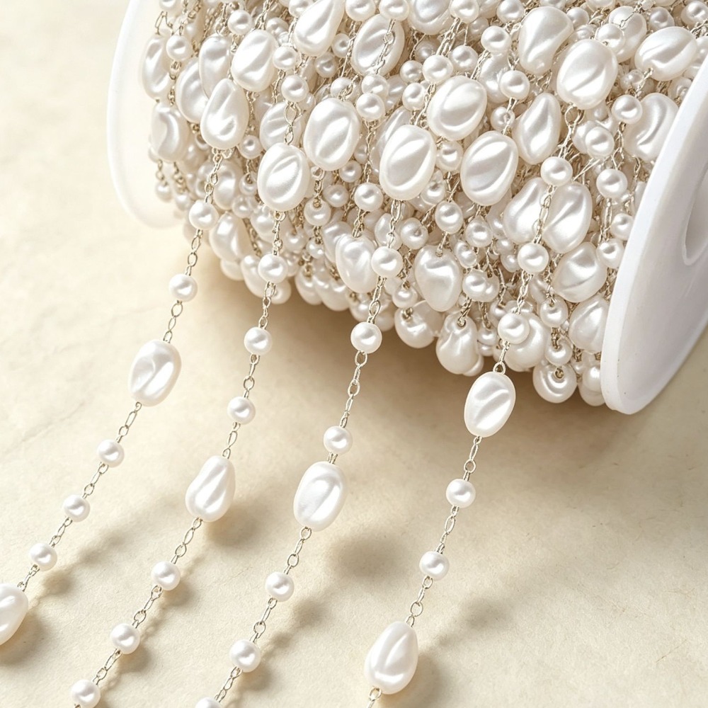 Stainless Steel Baroque Pearl  - Women'S Accessories Clothing ulasan dan harga