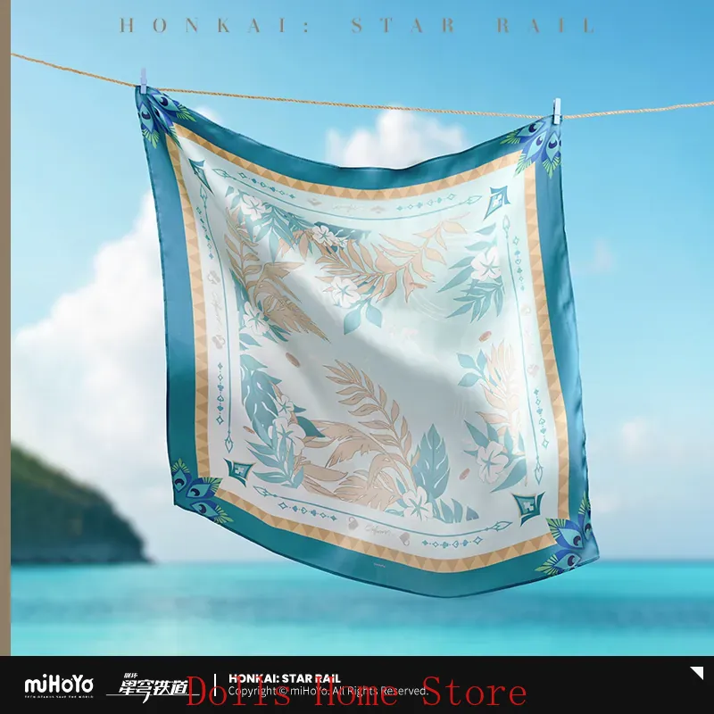 Anime Official MIHOYO Honkai S - Silk Scarf Square ulasan dan harga