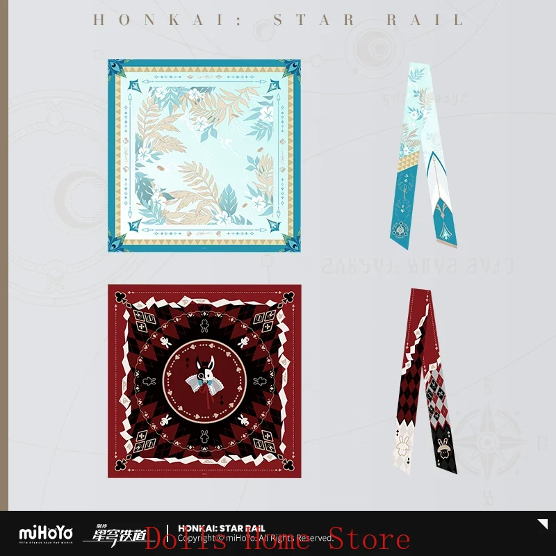 Anime Official MIHOYO Honkai S - Silk Scarf Square ulasan dan harga