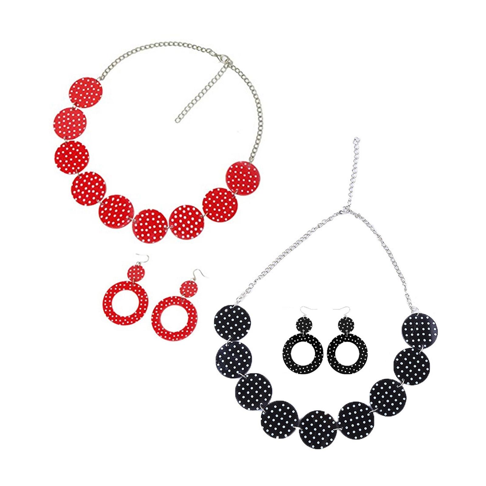 50'S Design Earrings and Neckl - Women'S Accessories In The 1950S ulasan dan harga