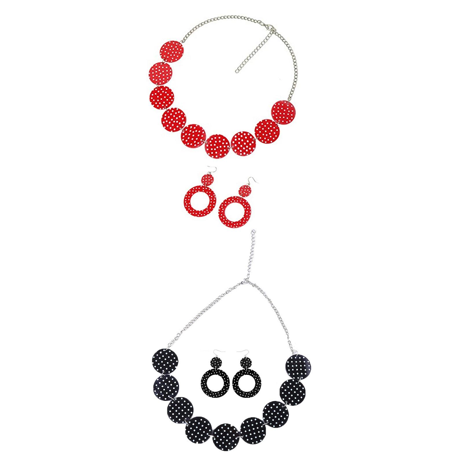 50'S Design Earrings and Neckl - Women'S Accessories In The 1950S ulasan dan harga