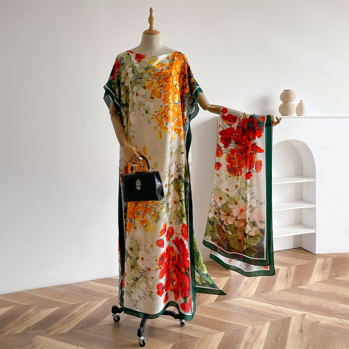 Women's Long Shawl Dubai Fashi - Women Accessories Dubai ulasan dan harga