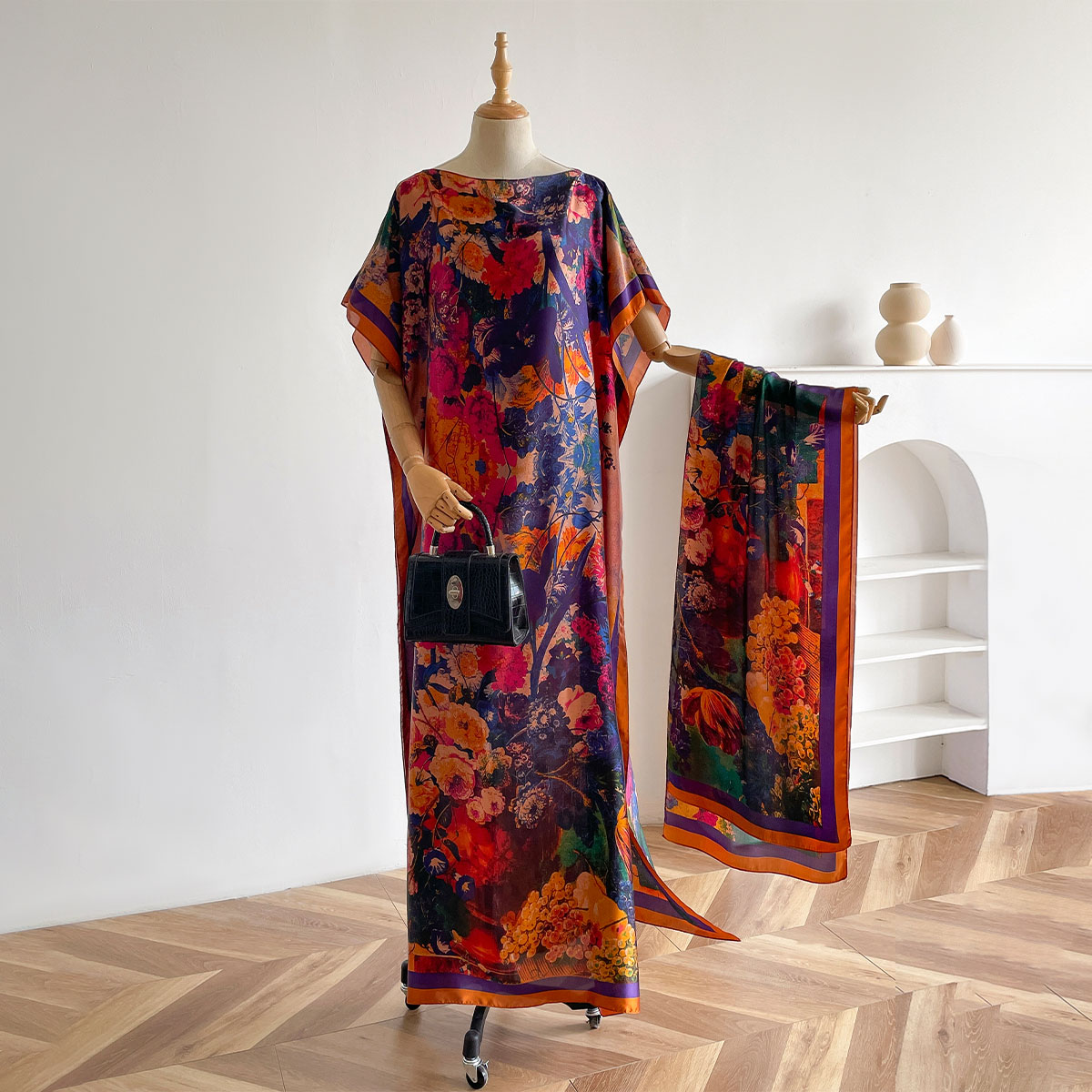 Women's Long Shawl Dubai Fashi - Women Accessories Dubai ulasan dan harga