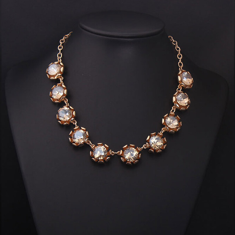 New Luxury Crystal Necklace fo - Women Accessories Dubai ulasan dan harga