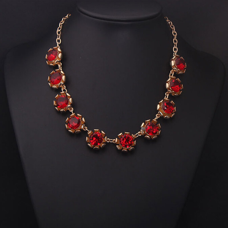 New Luxury Crystal Necklace fo - Women Accessories Dubai ulasan dan harga